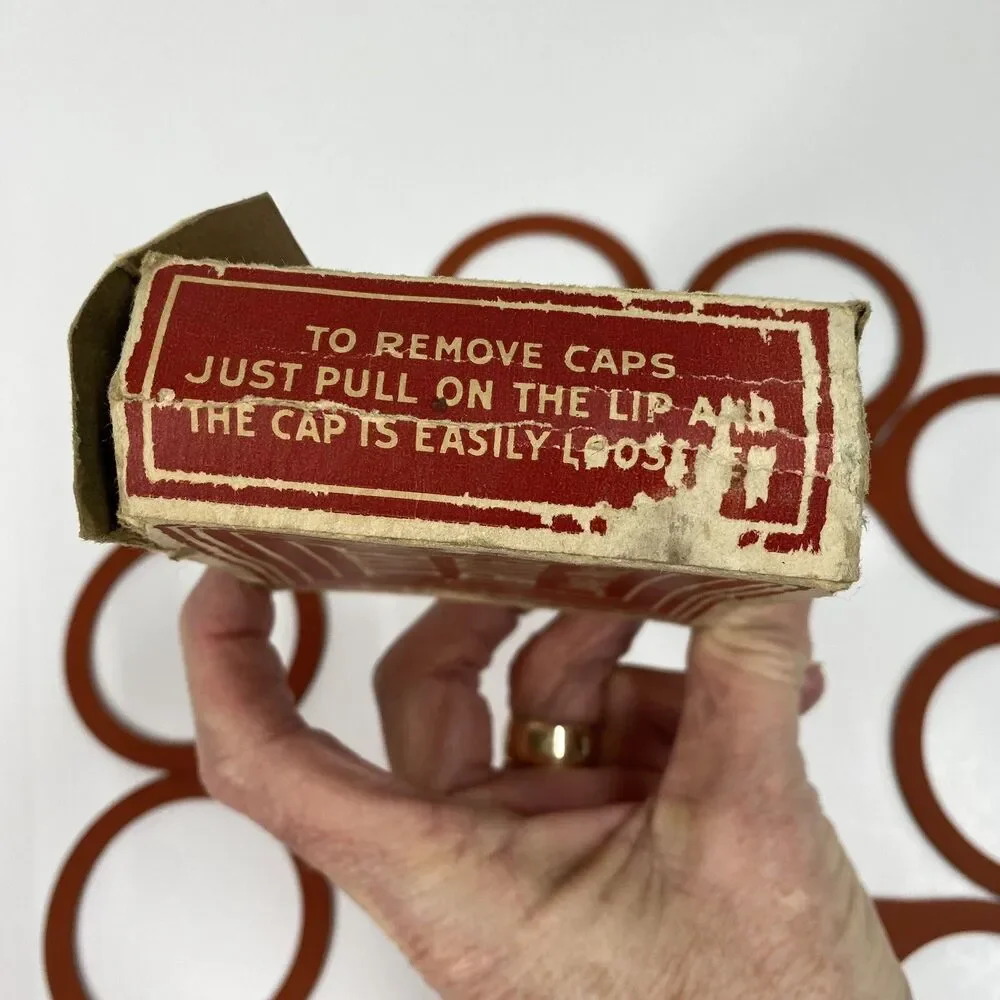 Vintage Tite Rite Top Seal Jar Rings Set of 10 Made in St. Louis MO Retro Decor